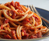 Spaghetti amatriciana