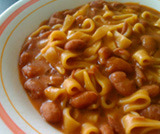 Pasta with beans