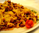 Emilian style tagliatelle