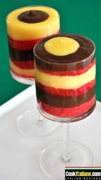 Trifle in the cup - Ricetta
