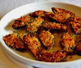 Mussels au gratin