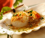 Stuffed scallops