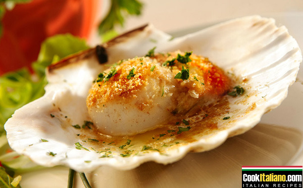 Stuffed scallops