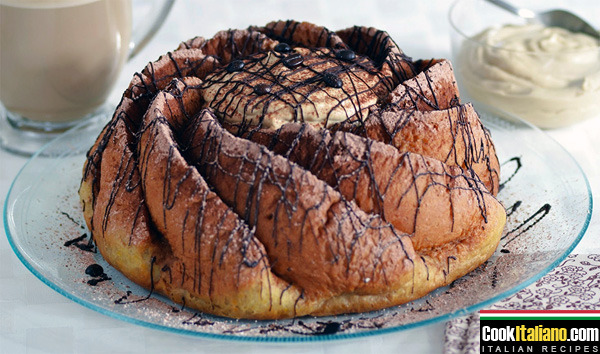 Coffee savarin